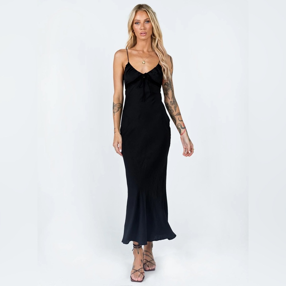 Emily princess polly dress - size 4 - black